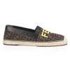 Fendi FF Logo Print Espadrilles For Men