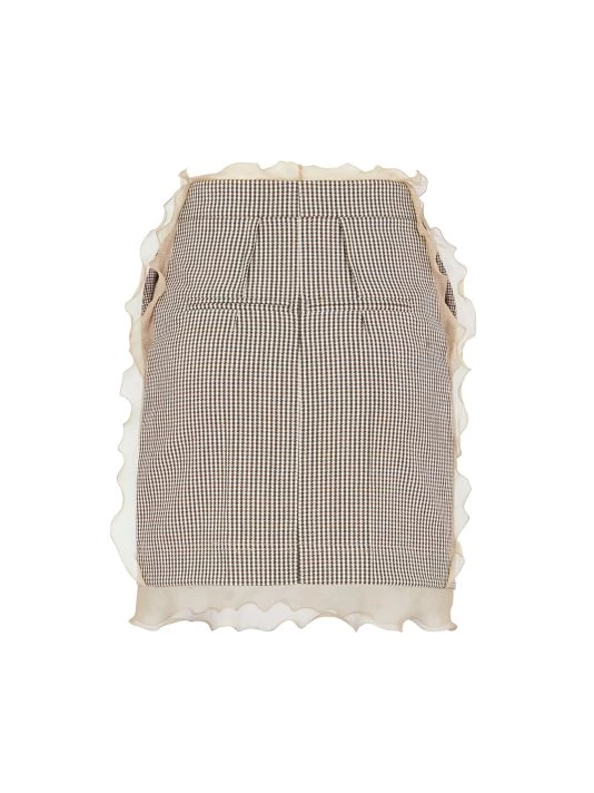 Fendi Wool-Blend Miniskirt - Image 2