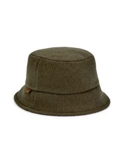 Fendi FF Logo Wool Bucket Hat