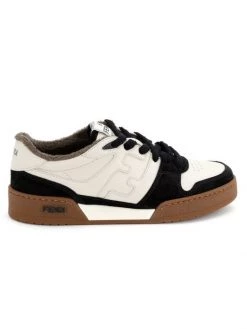 Fendi Match Sneakers Black Milk Black