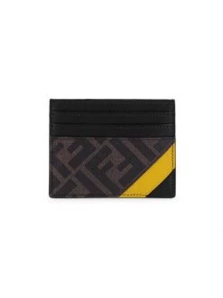 Fendi FF Logo Card Case For Men