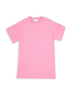 Fendi Little Girl's & Girl's T-Shirt Dress For Kids