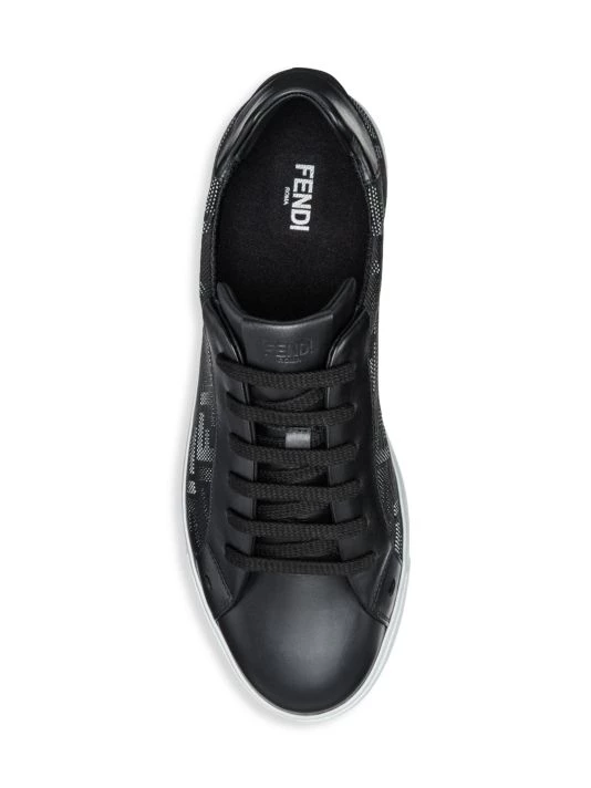 Fendi FF Flash Low-Top Sneakers For Men - Image 5