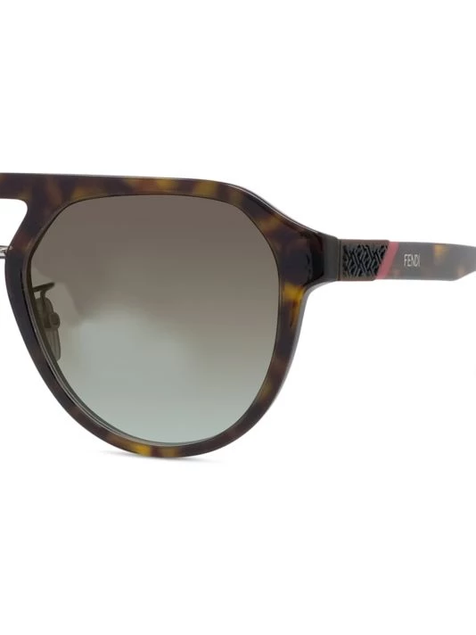 Fendi 54MM Pilot Metal Sunglasses For Men - Image 3