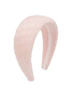 Fendi Girl's Karligraphy Puff Headband For Kids