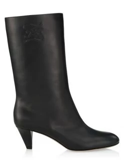 Fendi Show Leather Boots