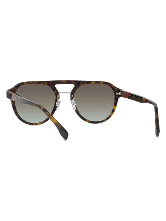 Fendi 54MM Pilot Metal Sunglasses For Men - Image 5