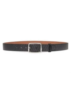 Fendi Monogram Leather Belt For Men