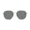 Fendi 55MM Logo Round Sunglasses