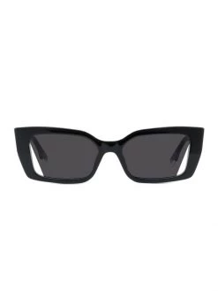 Fendi Way 54MM Rectangular Sunglasses Havana