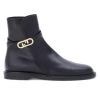Fendi O'Lock Leather Booties