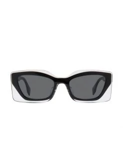 Fendi 57MM Rectangular Sunglasses