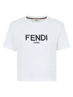 Fendi Cotton Logo T-Shirt