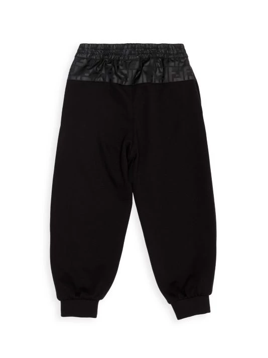Fendi Boy's Nylon FF Logo Sweatpants For Kids - Image 3