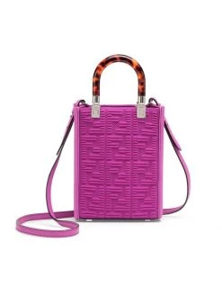 Fendi Mini Mesh Sunshine Shopper Wood