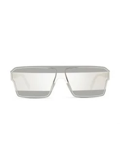 Fendi Fragment 142MM Shield Sunglasses