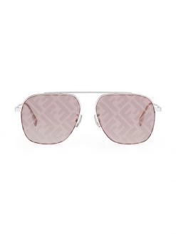 Fendi Travel 57MM Geometric Sunglasses
