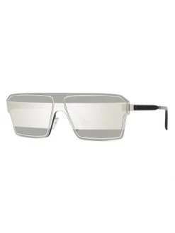 143MM Fendi Fragment Shield Sunglasses For Men