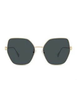 Fendi Baguette 59MM Geometric Sunglasses