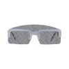 Fendi 142MM Logo Shield Sunglasses For Men