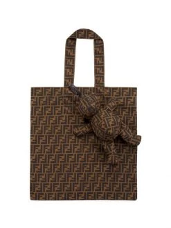 Fendi Logo-Print Tote Bag For Kids