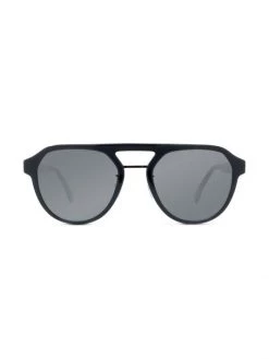 Fendi Temple Logo Aviator Sunglasses For Men