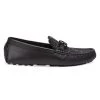 Fendi O-Lock Leather Driver Loafers For Men